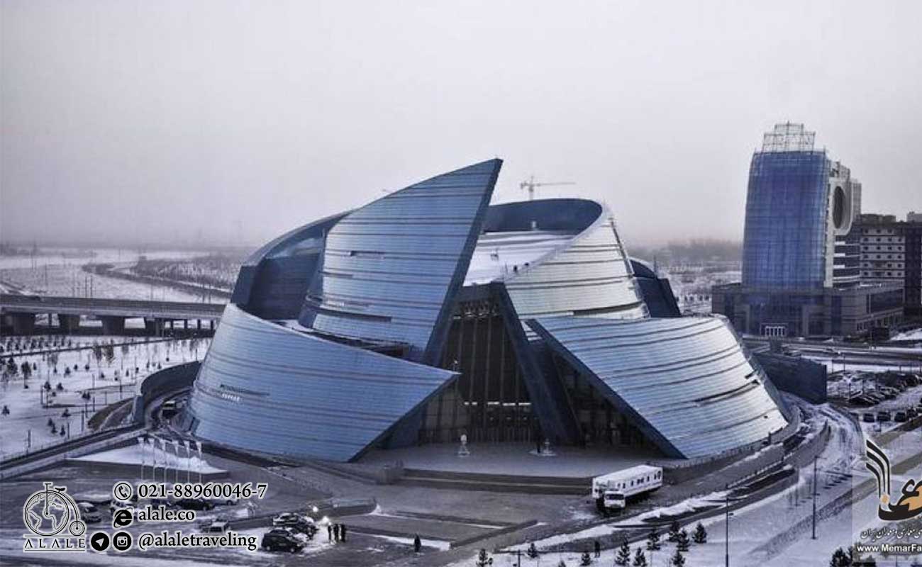 سالن کنسرت مرکزی در کسور قزاقستان