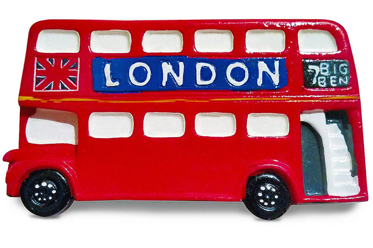 اتوبوس دوطبقه قرمز، انگلستان
