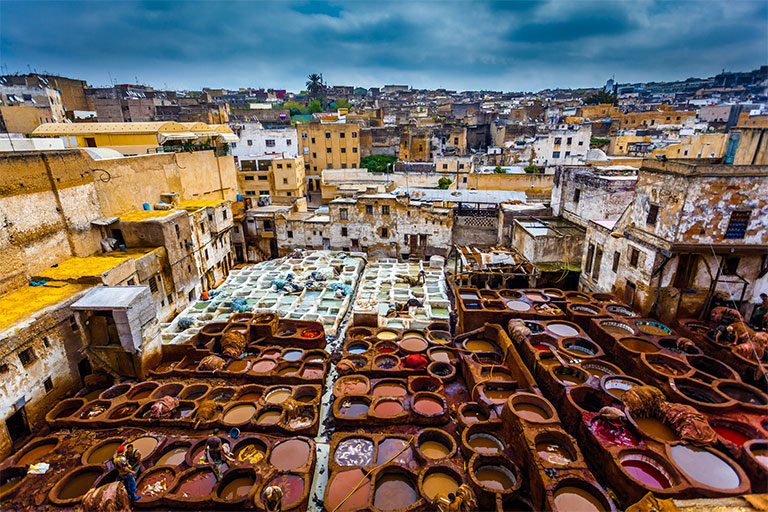 خانه دباغی فیز، مراکش