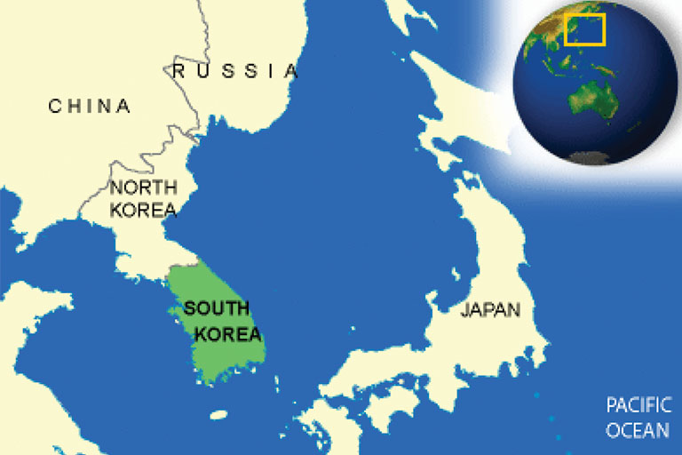 جغرافیای کره جنوبی