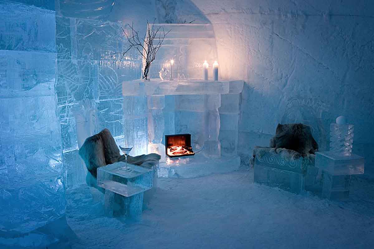 هتل یخ در فنلاند