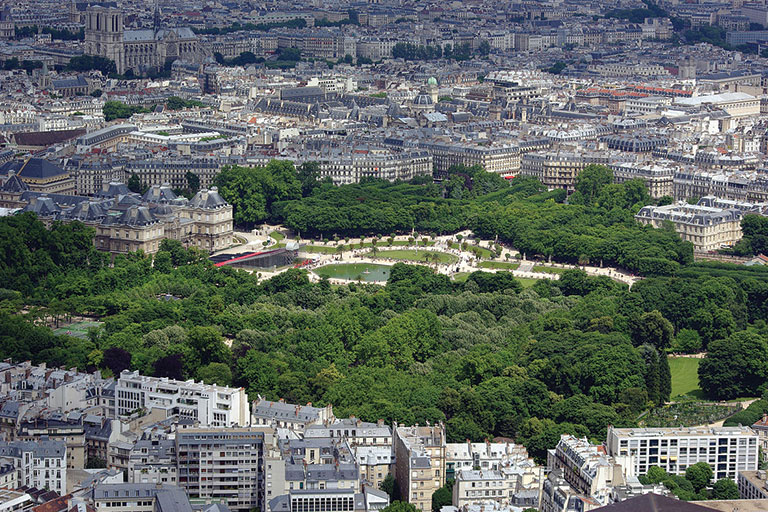 باغ لوکزامبورگ، پاریس، فرانسه