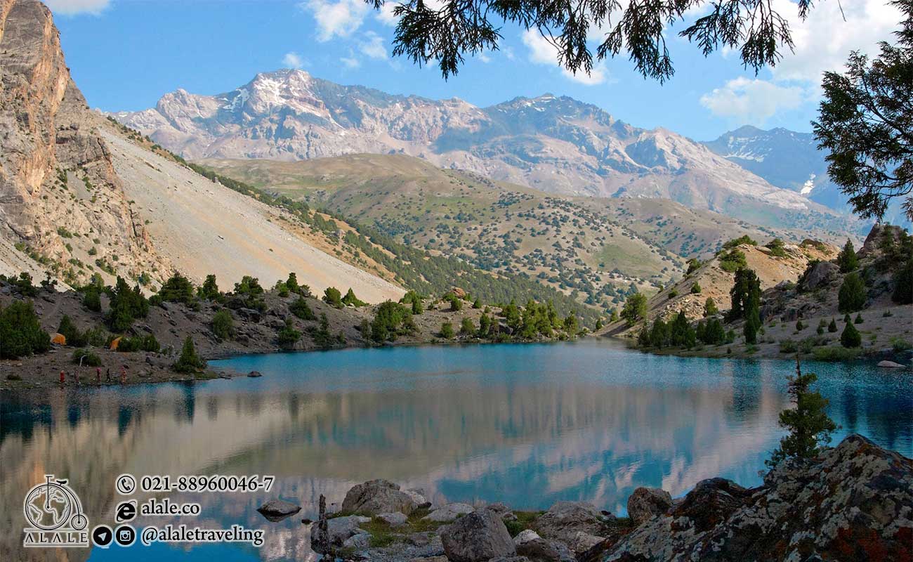 کوهستان فان در کشور تاجیکستان