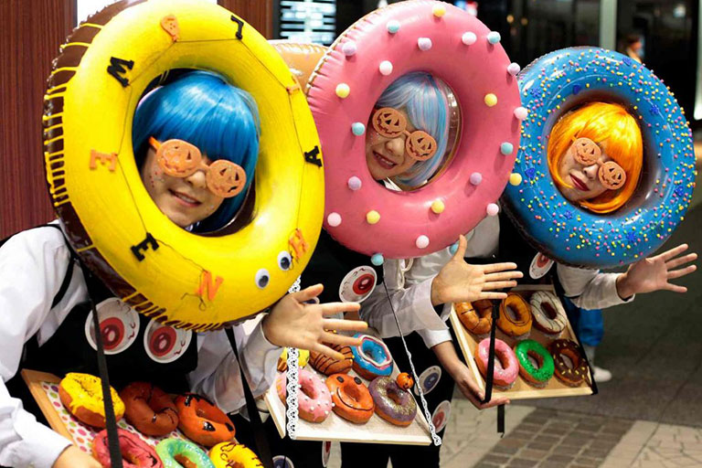 رژه هالوین در ژاپن