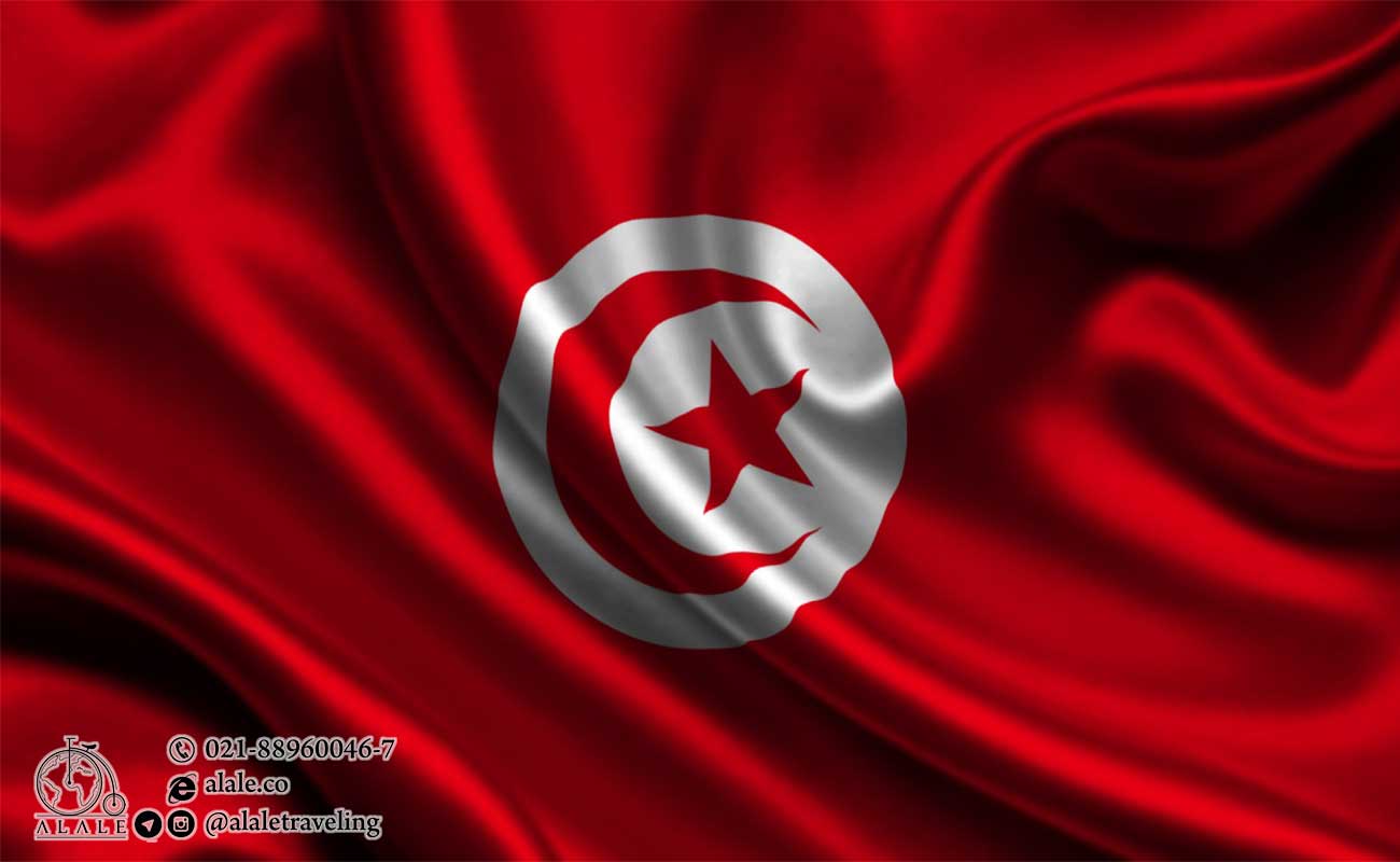 پرچم کشور تونس