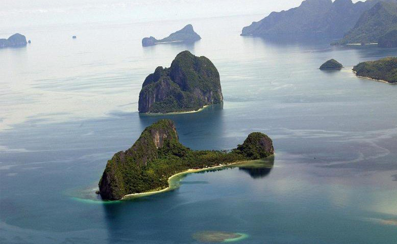 جزیره هایی با اشکال مختلف و خارق العاده